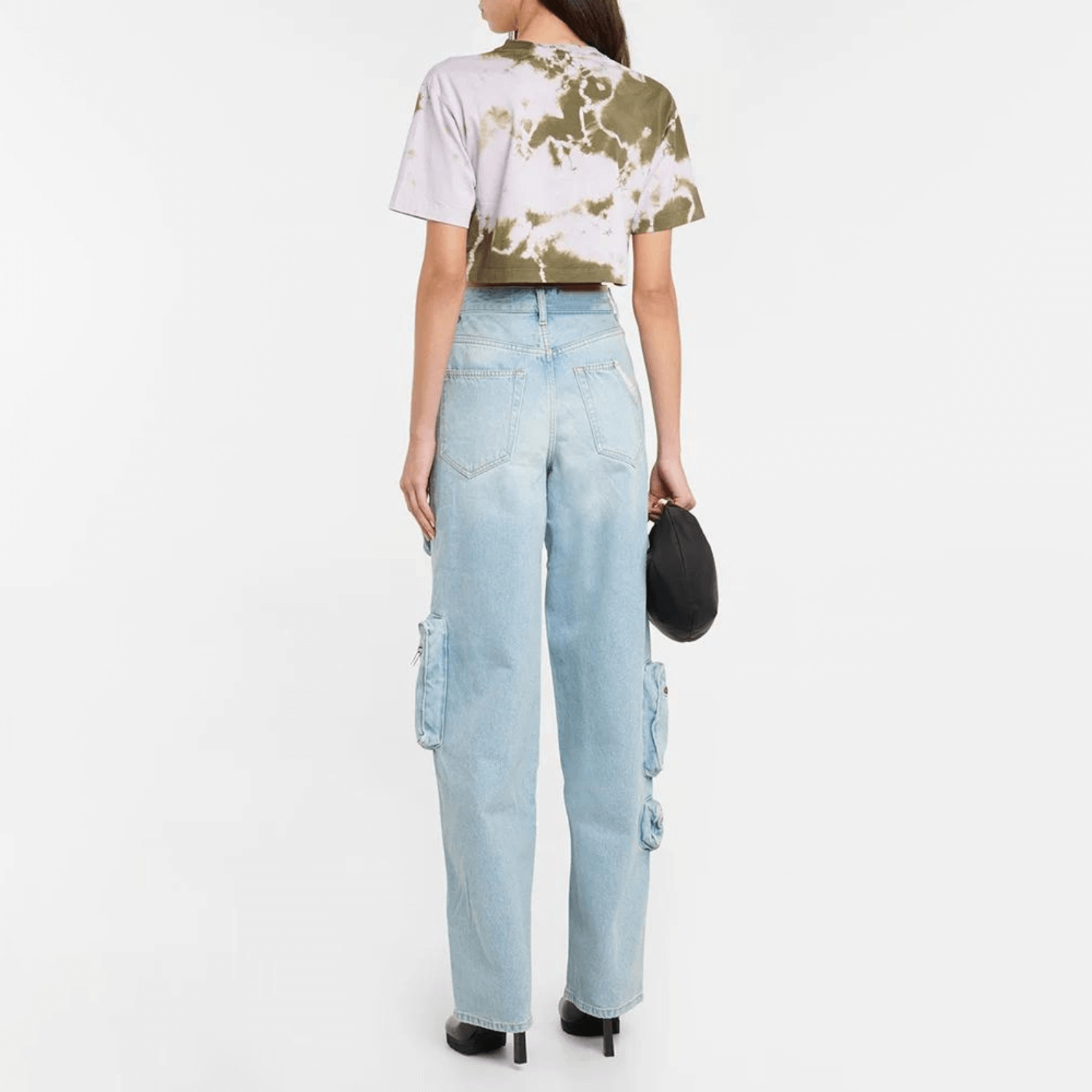Calça Cargo Jeans Feminina com Bolsos Utilitários e Modelagem Reta – Bureau - VIEUX OFICIAL
