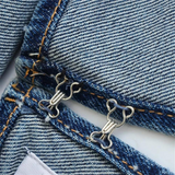 Top Cropped de Jeans com Alças Finas e Aplicações de Strass – Lumière VIEUX OFICIAL