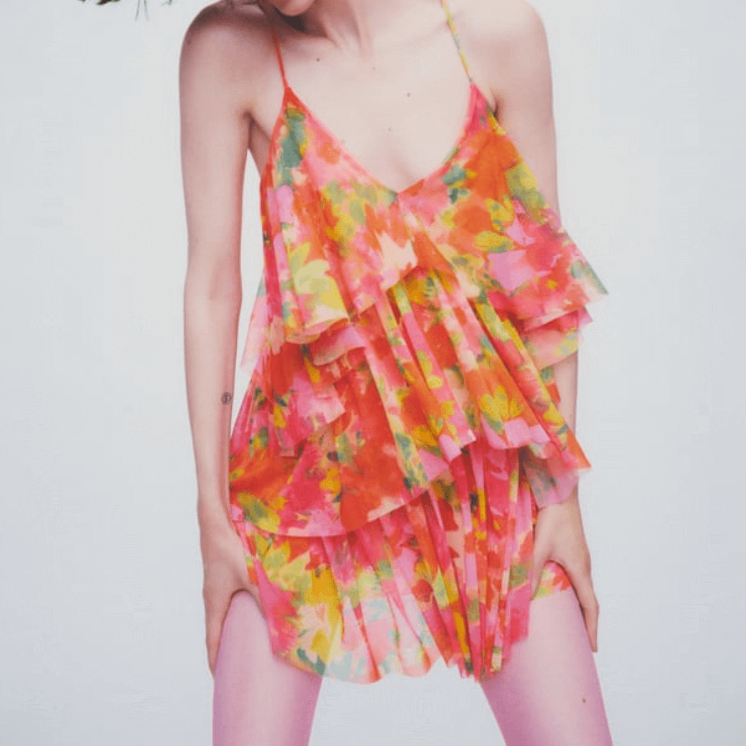  Vestido Lyon curto VIEUX OFICIAL