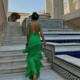 Vestido Pampelonne Longo VIEUX OFICIAL