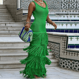 Vestido Pampelonne Longo VIEUX OFICIAL