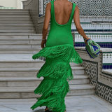 Vestido Pampelonne Longo VIEUX OFICIAL