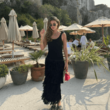 Vestido Pampelonne Longo VIEUX OFICIAL