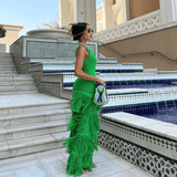 Vestido Pampelonne Longo VIEUX OFICIAL