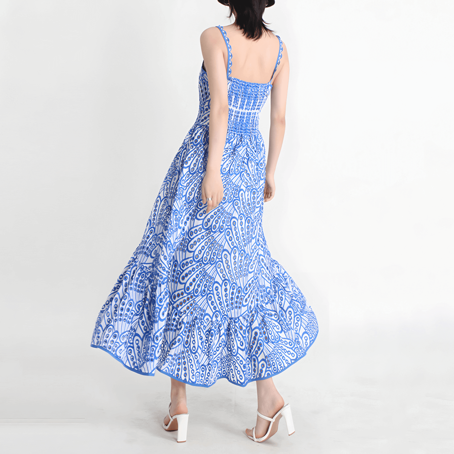 Vestido Saint Maarten Longo De Alça VIEUX OFICIAL