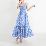 Vestido Saint Maarten Longo De Alça VIEUX OFICIAL
