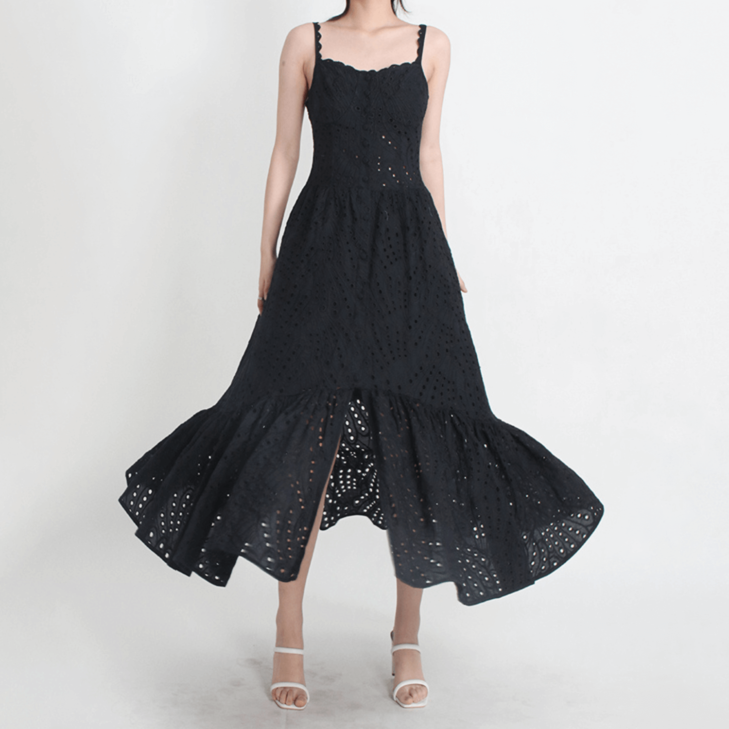 Vestido Saint Maarten Longo De Alça VIEUX OFICIAL
