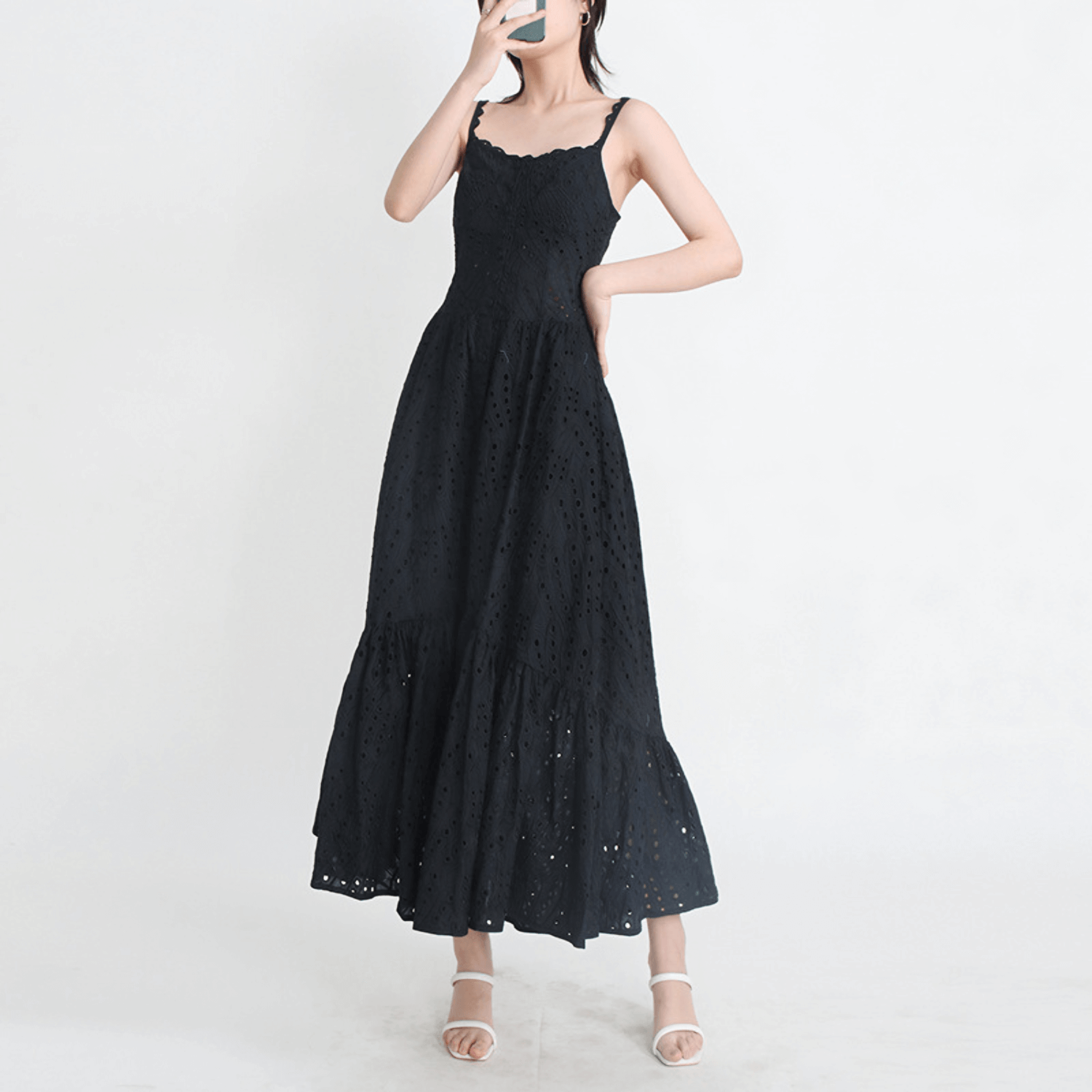Vestido Saint Maarten Longo De Alça VIEUX OFICIAL