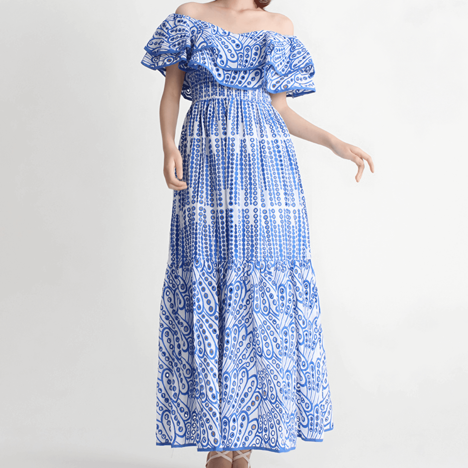 Vestido Saint Maarten Longo VIEUX OFICIAL