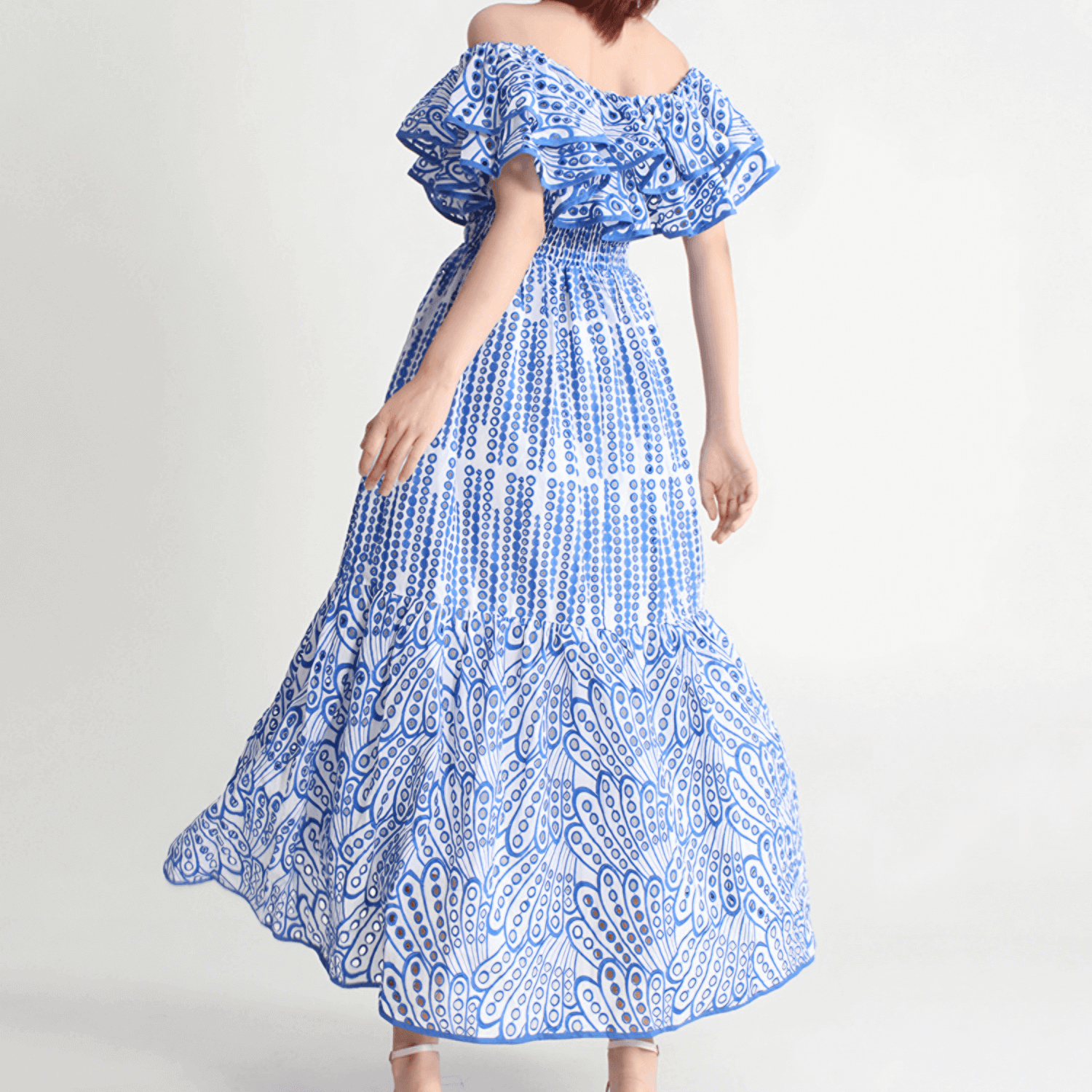 Vestido Saint Maarten Longo VIEUX OFICIAL