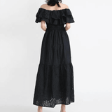 Vestido Saint Maarten Longo VIEUX OFICIAL