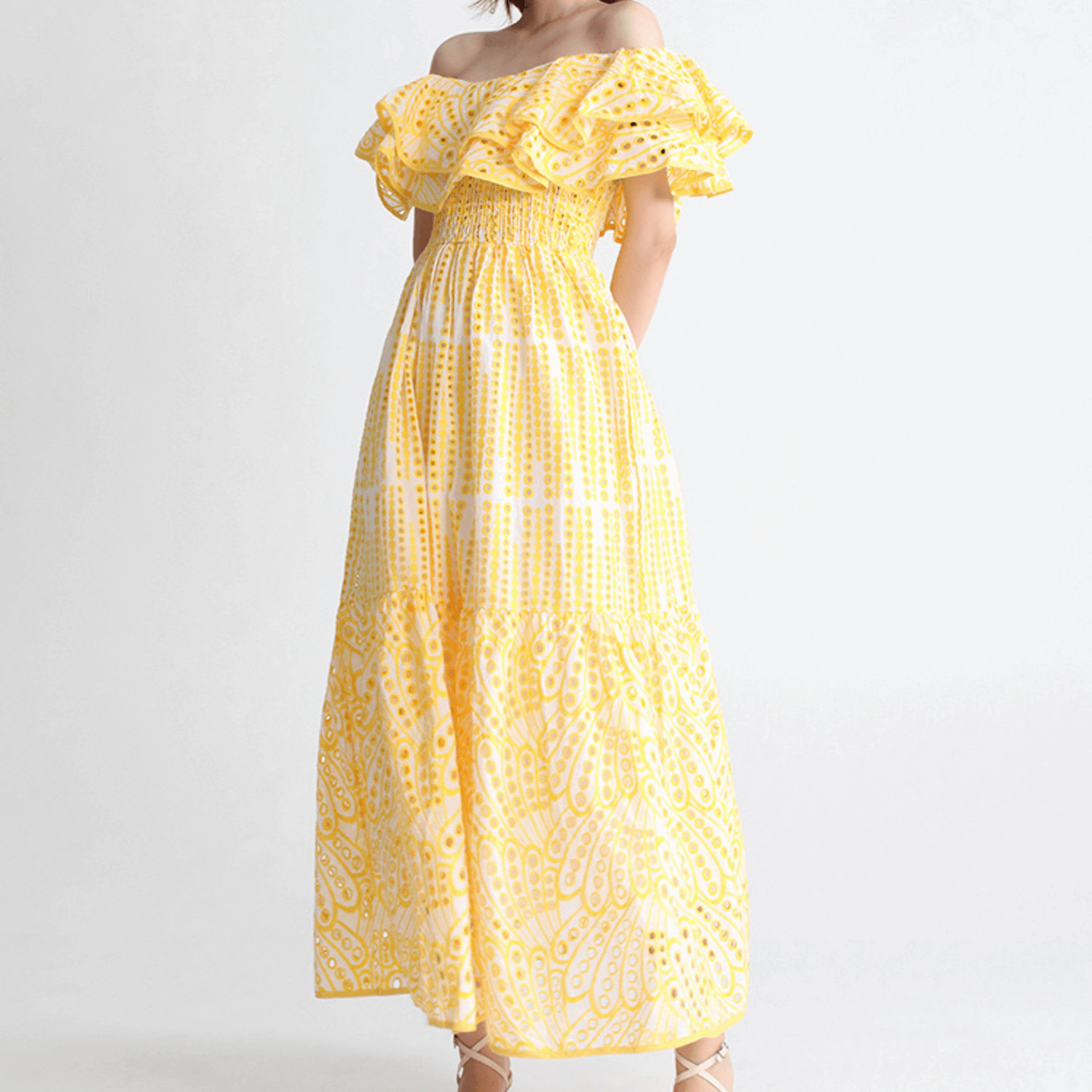 Vestido Saint Maarten Longo VIEUX OFICIAL